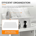 Miniatyrbillede 1 af 5: Klar CD Display Boks Opbevaring Beskyttelsesetui 143x126x25mm
