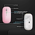 Miniatyrbillede 5 af 5: Mouse Jiggler Anti-Hibernate Auto-Move Cursor Virtuel Trådløs Bluetooth Mus Forhindrer Computer Låsning