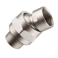 Miniatyrbillede 2 af 5: Brusehovedforbindelse Kugleled Brusehoved Drejekugle Adapter Justerbar Brusearmsforlænger