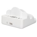 Pikkukuva 3 / 8: USB-latauskeskitin 6 porttia 2 langatonta puhelimen latausasemaa QC 3.0 USB C -telakka useilla laitteilla LCD-näytöllä US-pistoke