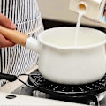 Miniatyrbillede 3 af 5: Varme Diffuser Plade Flammereducer Emalje Flammeguard Simre Ring Stegeplade Varmebeskytter Varmetæmmer Til Hjemmekøkken Madlavning Sort