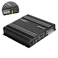 Miniatyrbillede 7 af 8: 3800W 2-kanals lydforstærker 12V sort aluminiumslegering auto bil Hifi stereo forstærker