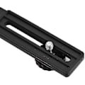 Miniatyrbilde 4 av 4: Kamera L-formet Blitsbrakett, Aluminiumlegering Doble Blitssko 1/4 tommer, Gjengebrakettfeste, LED Mikrofon