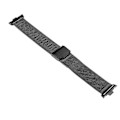 Miniatyrbillede 8 af 8: Udskiftningsurrem i rustfrit stål til sport, armbånd til Mi Band 8, sort