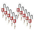 Pikkukuva 7 / 8: 10 kpl Lockout Tagout Lock Nylon Beam Insulate Set Teollisuuden kemialliseen power