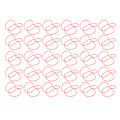 Miniatyrbillede 2 af 8: 30 stk. Mini Jern Papirclips Bogmærke Klips Fil Notebook Visitkort Holder Kontorartikler