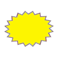 Miniatyrbilde 5 av 5: 100 Stykker Eksplosjons Prislapp Kartong Reklameskilt Selger 13x17cm