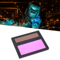 Miniatyrbild 5 av 8: Power automatisk avbländning svetshjälm lins Justerbar cover skydd lins