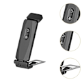 Miniatyrbillede 3 af 5: Bogmærke Bog Led Lampe Bog Led Lys til Tog Læsere Flyvemaskiner Hvid Sort
