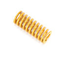 Miniatyrbillede 3 af 8: 50 stk. 10x25mm legeret stål gul flad top hot bed form fjeder 3D printer tilbehør