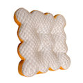 Miniatyrbilde 7 av 8: Firkant is silke pute kake tatami ryggpute booster sete pute pute for bil kontor hjem fiske toast