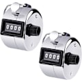 Miniatyrbilde 1 av 5: Digital Finger Tally Counter sett med 2 - håndholdt klikker for sport, arrangementer og pengehåndtering