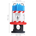Miniatyrbillede 5 af 8: Miniature Circuit Breaker Lock - Forbedrer industriel elektrisk sikkerhed