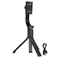 Miniatyrbild 1 av 8: Handhållen stabilisator multifunktionell USB telefon selfie stick live sändning stativ svart
