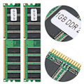Miniatyrbild 7 av 8: 2 st Minnesmoduler Dator Dubbelsidig 16-kornig för AMD DDR 1GB 226 PC-2100