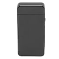 Miniatyrbillede 4 af 8: Elektrisk dobbelt buel lighter genopladelig vindsikker flammefri 220mAh aluminiumlegering USB lighter sort