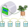 Miniatyrbillede 1 af 5: Automatisk solcelledrevet vandingsenhed til haven, intelligent vandingssystem med timer og drypvandingssæt, til højbede, drivhusplanter, terrasse og græsplæne