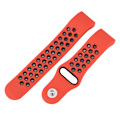 Miniatyrbilde 7 av 8: Silikon sportsarmbånd erstatning for Fitbit Charge2 farge stropp rød og svart