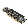 Miniatyrbild 5 av 8: PCIE X16 Expansion Card M.2 NVMex2 Stöder PCIE4.0 Pcie X16 till X8 X4 Split Expansion Card