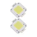Miniatyrbillede 5 af 8: 2 stk. 100W COB LED-lyschip 9600LM 6000K LED-lyschip-perler til LED-støbepære 32-36V