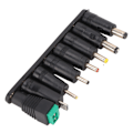 Miniatyrbild 2 av 8: 65W 3A power Bärbar Universal 8-plugg DC USB power för bärbar dator LED-skärm Övervakningsutrustning PowerEU-kontakt