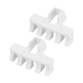 Miniatyrbillede 7 af 8: 2 stk. Badminton Stringing Racquet Load Spreader Badminton Tennis Racquet Pulling Machine Threading Tilbehør Høj Belastning Spreader Beskytter Hvid