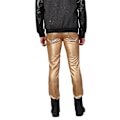 Pikkukuva 4 / 5: Youthup Gold Faux Leather Stretch Pants for Men EU 40