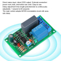 Miniatyrbillede 5 af 8: 220V Relækort Timer Relæ Delay Switch Modul Input/Output Delay Off Switch Module