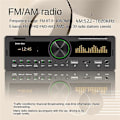 Miniatyrbilde 3 av 5: Bluetooth Bilradio MP3-spiller Multifunksjon Plug-in U Disk Bilradio