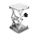 Miniatyrbilde 5 av 8: 100X100mm Lab Lift Løfteplattformer Stativ stativ saks rustfritt stål