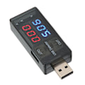 Miniatyrbild 2 av 8: Dubbel USB testare 1 in 2 ut LCD Power Spänningsmätare Multimeter för mobiltelefoner Surfplattor Bärbara datorer Billaddare