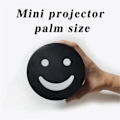 Pikkukuva 2 / 5: LED Mini-projektori, mobiili videoprojektori, kotiteatteri, musta