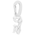 Miniatyrbillede 1 af 7: Plastic Scuba Diving BCD Åndedrætsregulator Slangeholder Quick Release Spænde Fast Krog Tilbehør Hvid