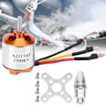 Miniatyrbillede 8 af 8: A2217 børsteløs motor til RC-fikseringsvinge Quadrocopter Drone dele tilbehørA2217 2300KV