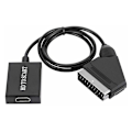 Miniatyrbilde 1 av 5: HDMI til SCART-konverter HD 1080p O videoadapter for HDMI til SCART Sky Box Stb