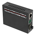 Miniatyrbilde 4 av 8: Fiber Transceiver Holdbar TBC‑MC3300E‑SFP 100M SFP RJ45 Fiberoptisk Router 100‑240VUK Plugg