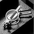 Miniatyrbillede 3 af 5: Metal Runde Firkantede Anti Blåt Lys Folde Læsebriller til Mænd +1.0 Til +4.0 Dioptri silversquare350