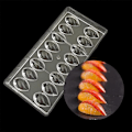 Miniatyrbild 1 av 4: PC/polyester Form för sur choklad, Lotusform, oliv, frukt, vattendroppe, citron, lotus