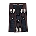 Miniatyrbild 3 av 8: Herr Suspender Stark Fixering Justerbar Vacker Praktisk Fashionable Metallklämma Bred Suspender för Fester