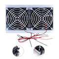 Miniatyrbild 7 av 8: Halvledarkylning Dubbelkärnig Elektronisk Kylare Kylsystem DC12V 120W