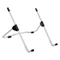 Miniatyrbillede 4 af 8: Justerbar sammenklappelig tabletstativ i aluminium til luftfart - Multifunktionel tabletstativholder med varmeafledning - Sort
