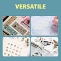 Pikkukuva 4 / 5: Liimakynien setti scrapbookingia ja paperikäsitöitä varten - Nopeasti kuivuva, värikäs, kangaskäsityökyni - 6 kpl