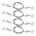 Miniatyrbilde 1 av 5: 4 STK Justerbart Bildeoppheng Wire Kit, 1 m og 2 m