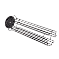 Miniatyrbilde 7 av 8: 32 Kapsel Kaffepodholder for Dolce Gusto 360 Graders Roterende Karusell Kaffe Kapsel Oppbevaringsarrangør for Hjemmekafé Svart