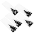 Miniatyrbild 7 av 8: 5 set plastpräglingsmappar DIY korttillverkning scrapbooking papper hantverk julgranmönster