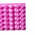 Miniatyrbillede 3 af 4: Stort Silikone Gummy Bear Forme Sæt af 3 Pink Slikforme