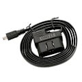 Pikkukuva 5 / 5: 2 x OBD II OBD 2 7-nastainen Mini USB -liitäntäkaapeli auton HUD-tuulilasinäytölle
