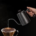 Miniatyrbillede 5 af 8: 700 ml rustfrit stålkanden til te og kaffe med lang, smal tud til husholdningsbrug