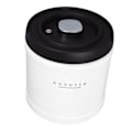 Miniatyrbillede 8 af 8: Te- og kaffekrukke i rustfrit stål, lufttæt kaffekrukke til formalet kaffe, bønner, mel, korn, sukker, 1600 ml kapacitet