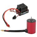 Pikkukuva 6 / 8: S3650 2300V harjaton moottori + 60A harjaton ESC Combo RC-auton osat 1/10 kauko-ohjattavaan autoon